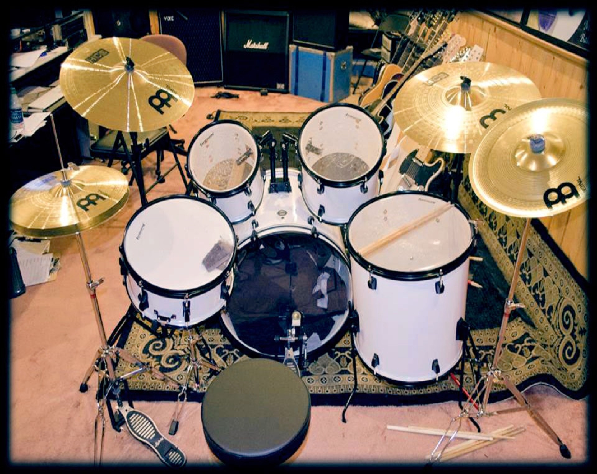 Michael North drum set, Ludwig